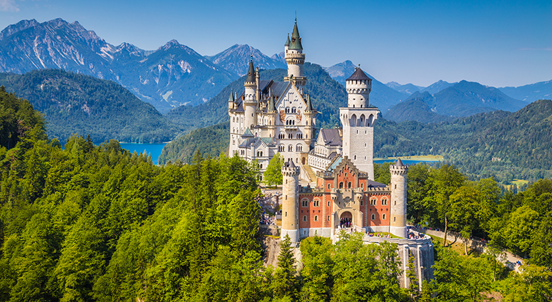 Picture of a castle in Germany