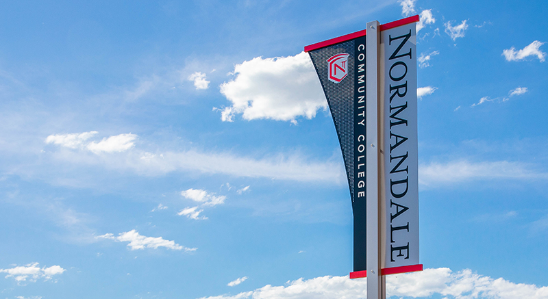 Normandale Community College flag