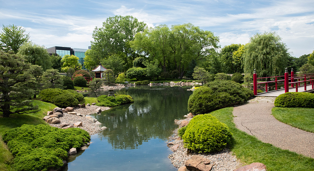 Normandale Japanese garden