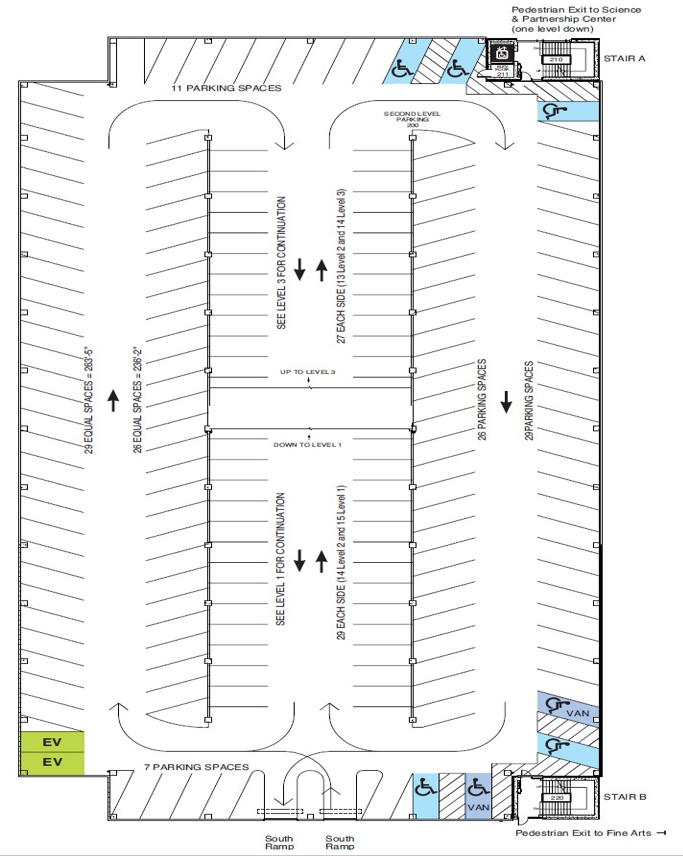 EV parking map